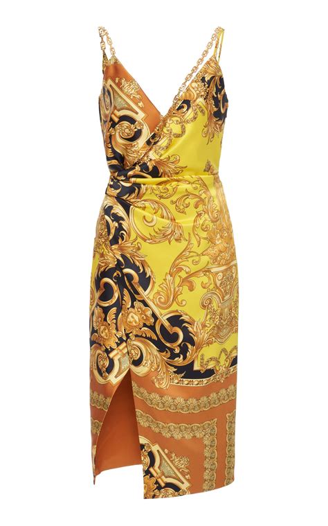 versace print ladies wear|Versace dresses the mistress.